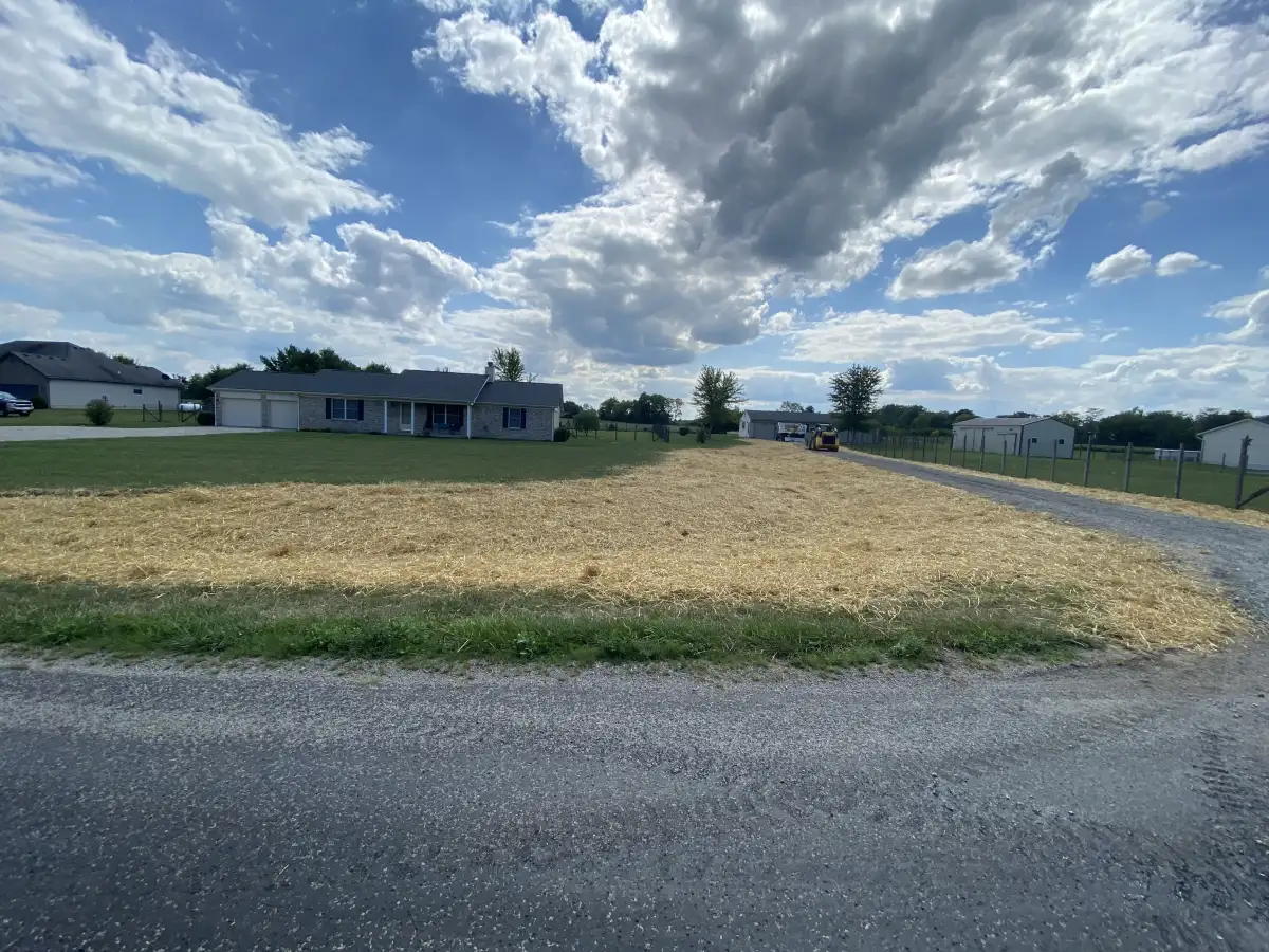 Combined grading and drainage project at a Union County property